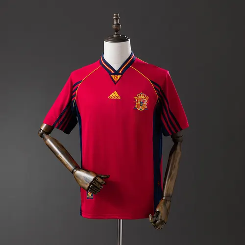 Camisa Retro Espanha Home 1988 AAA qualidade fã — view 1