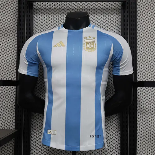 2024 プレイヤーバージョン アルゼンチン ホーム サッカーシャツ AAA ファングレード