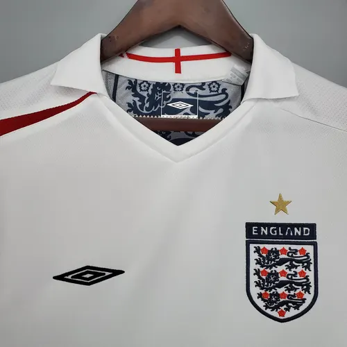 2006 Retro England Home Soccer Jersey 1:1 Thai Quality — view 3