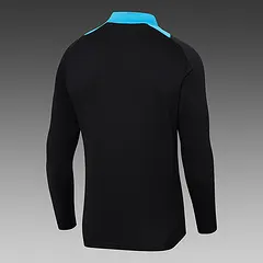 2024-2025 Argentina Half-Pull Training Suit Black Jersey Set — view 4