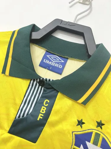 1991-1993 Retro Brazil Home Soccer Jersey AAA fan-grade — view 3