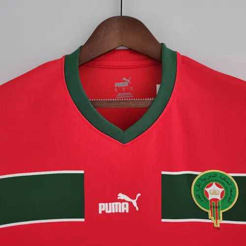 كأس العالم 2022 قميص المغرب الأساسي — view 3
