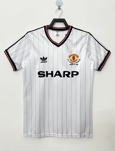 1983/1984 Retro Manchester United Away Football Shirt AAA fan-grade