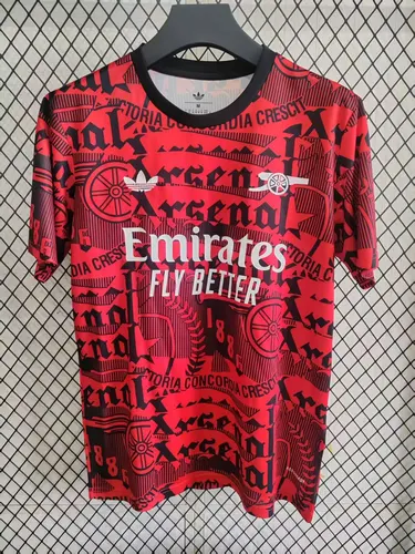 2025/2026 Arsenal Training clothes Red Football Jersey AAA fan-grade