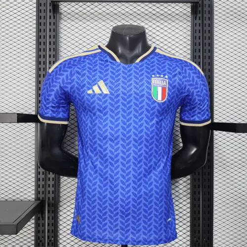 2026 Versión Jugador Italia Camiseta de Fútbol Local Calidad Tailandesa