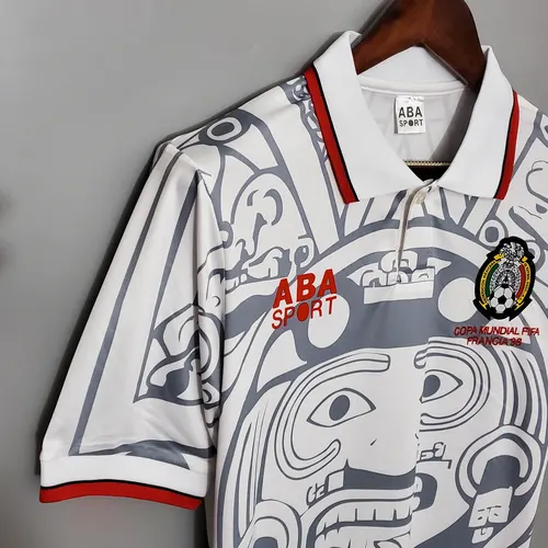 1998 Retro Mexico Soccer Jersey Away — view 6