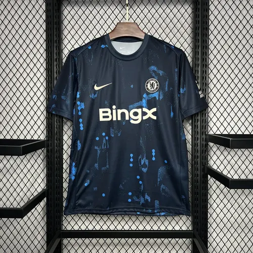 2024/2025 Chelsea Dark Blue Pre-match training Jersey