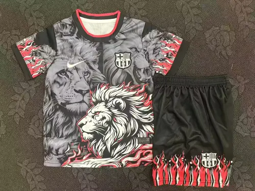 2025/2026 Barcelona Lion Special Edition Fußballtrikot Thai-Qualität Kindergröße