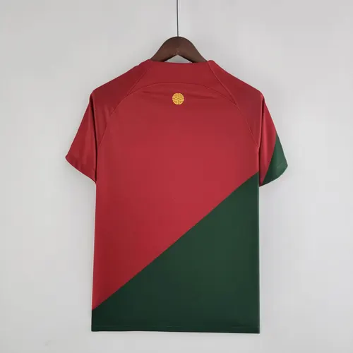 Camisa de Futebol Portugal Casa Copa do Mundo FIFA 2022 — view 2