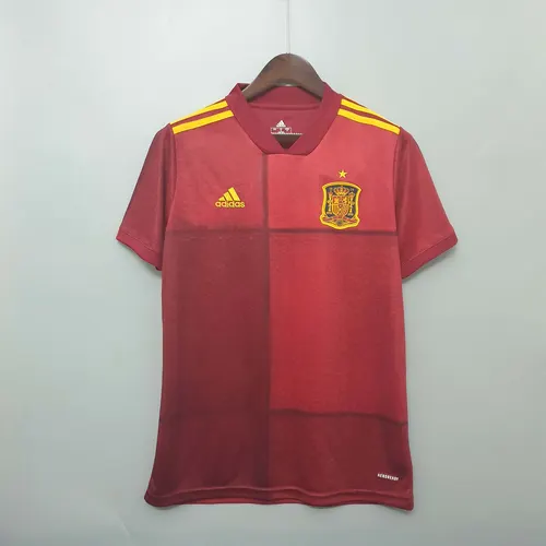 Soccer Shirt Spain 2020 Red Home — view 1