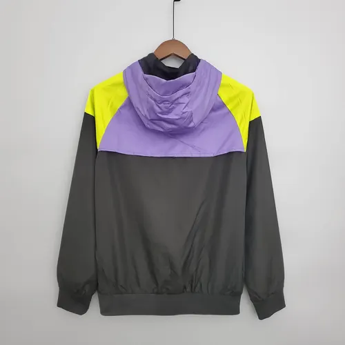 2021/2022 Tottenham Jersey Windbreaker Purple-Black — view 2