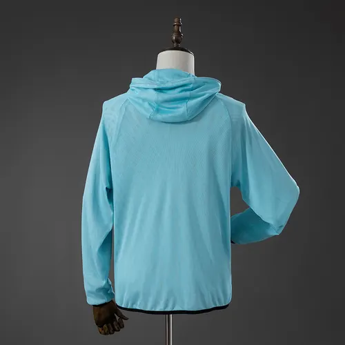 Veste Hymne Foot Homme France - Bleu Clair 2026 — view 2