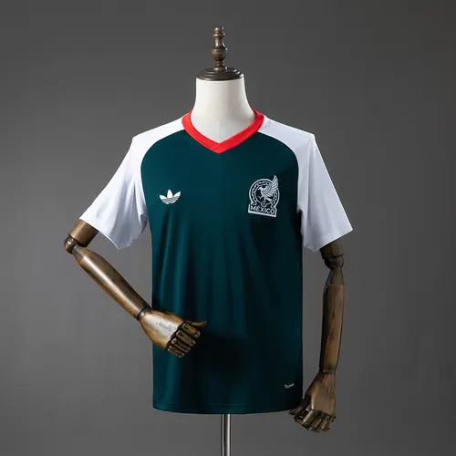 2026 メキシコ トレーニング サッカーシャツ AAA ファングレード
