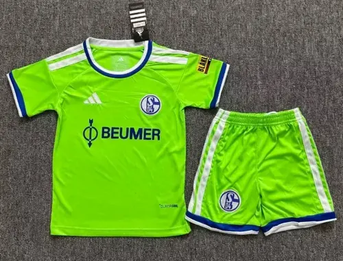 2026/2027 Schalke 04 Drittes Auswärtstrikot Fußball 1:1 Thai-Qualität Kindergröße