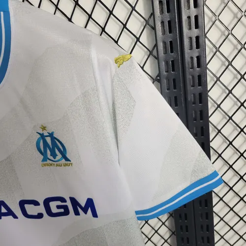 2023/2024 Olympique de Marseille Home Football Jersey — view 6