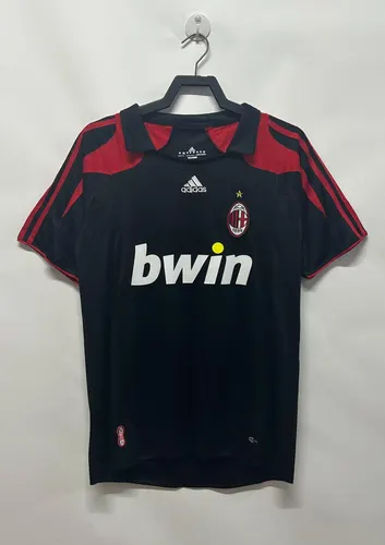 Maillot Troisième Extérieur Rétro AC Milan 2007/2008 Qualité Thaï