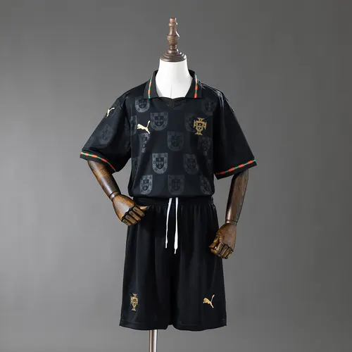 Maillot Portugal Black Panther 2026 AAA qualité fan Taille Enfant