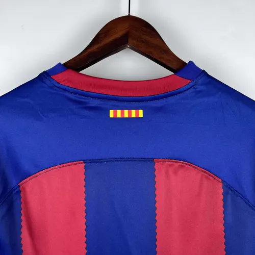 2023/2024 Manga Longa Barcelona Home Qualidade Tailandesa — view 4