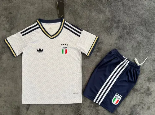2026 Italy Away Football Jersey AAA fan-grade Kids Size
