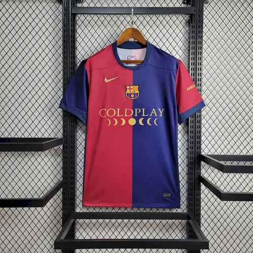 2024/2025 برشلونة راعي محلي كولدبلاي جيرسي جودة تايلاندية