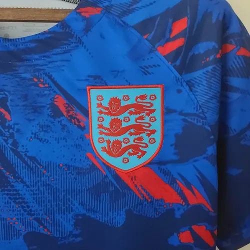 2022 England National Team Training Wear Blue — view 4
