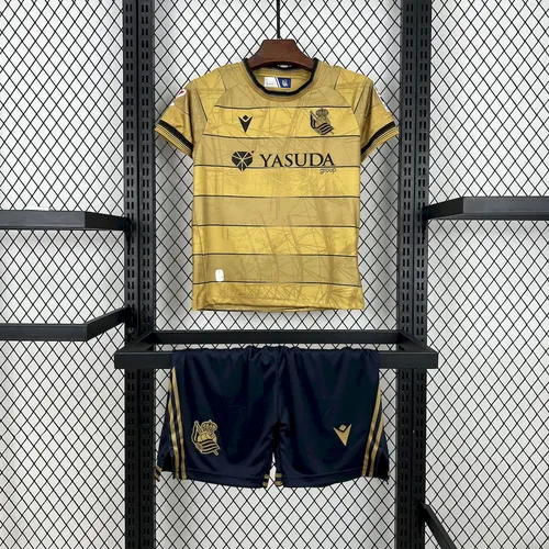 2024/2025 Real Sociedad Away Football Jersey fan-grade Kids Size