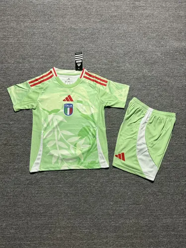 2025/2026 Italy Home Football Jersey AAA fan-grade Kids Size