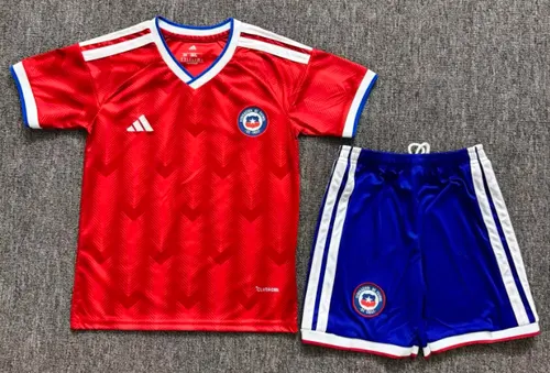 2025/2026 Chile Home Football Jersey AAA fan-grade Kids Size