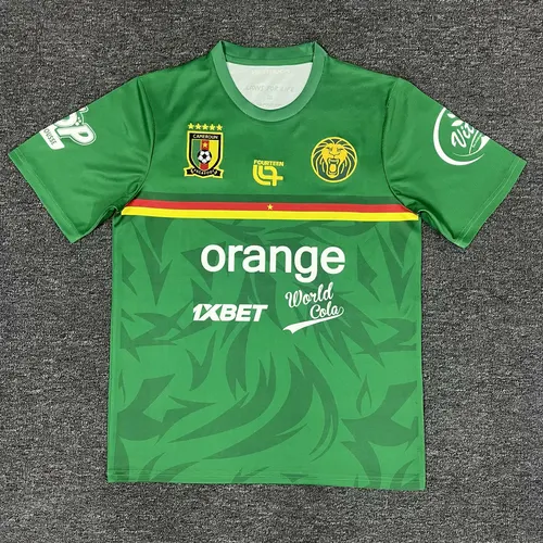 2025/2026 Cameroon Training clothes Green Football Shirt AAA fan-grade