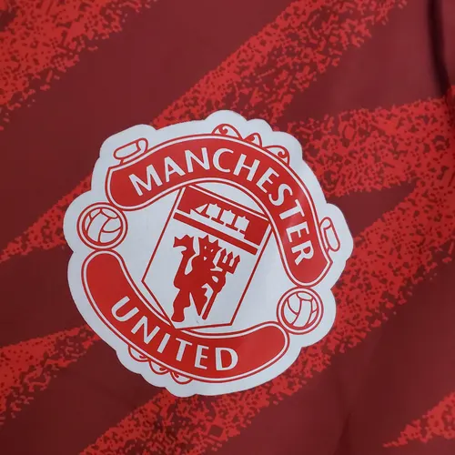 2021/2022 Manchester United Jersey Windbreaker Red — view 5
