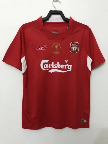 2004/2005 Retro Liverpool Home Football Jersey AAA fan-grade