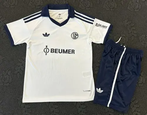 2026/2027 Schalke 04 Auswärtstrikot Fußball 1:1 Thai-Qualität Kindergröße