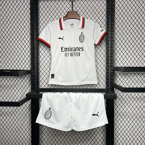 Maillot de football extérieur 2024/2025 AC Milan taille enfant qualité thaïlandaise