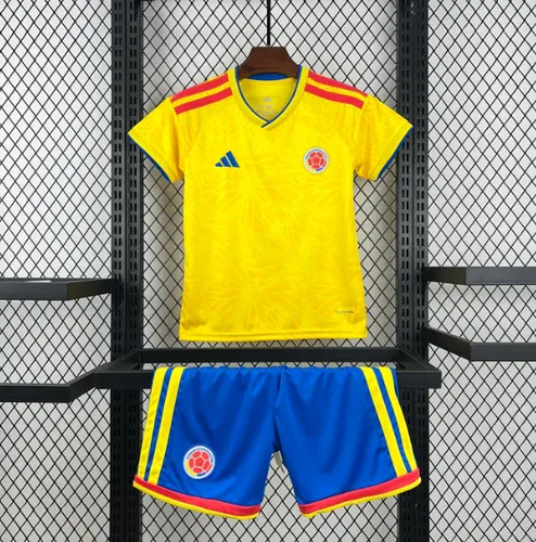 2026 Colombie Domicile Maillot Football AAA Qualité Fan Taille Enfant