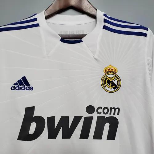 2010/2011 Retro Long Sleeve Real Madrid Home — view 3