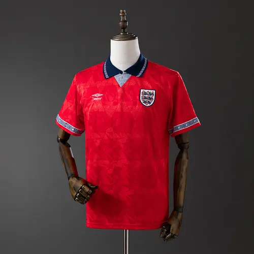 Camisa Retrô 1990 England Away AAA qualidade de fã — view 1