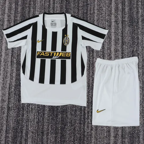 2003/2004 Retro Juventus Home Football Jersey 1:1 Thai Quality Kids Size