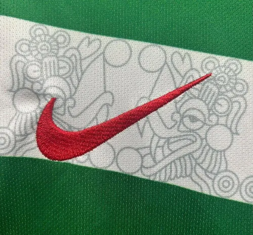 2006 Retro Mexico Home Soccer Jersey AAA fan-grade — view 3
