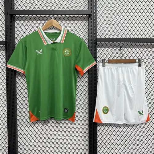 2025/2026 Ireland Home Football Jersey AAA fan-grade Kids Size