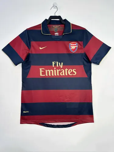 2007/2008 Retro Arsenal Drittauswärts Fußballtrikot AAA fan-gradät