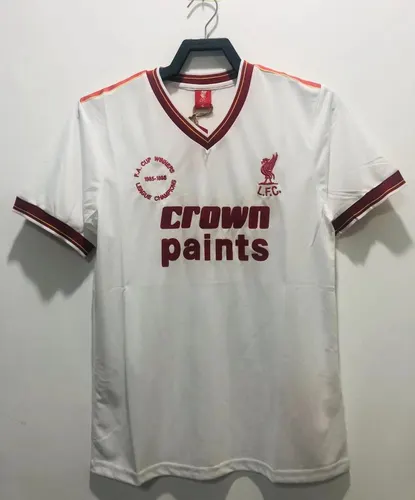 1985/1986 Retro Liverpool FC Third Away Football Jersey AAA fan-grade