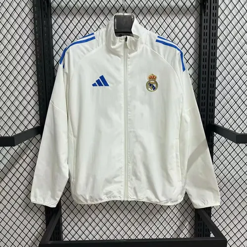 2025/2026 Real Madrid home windbreaker Football AAA fan-grade
