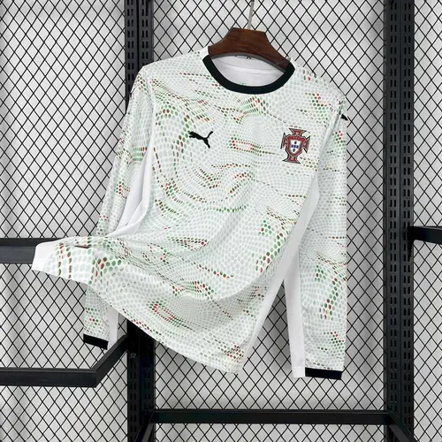 2025-2026 Portugal Long Sleeves Away Football Jersey AAA fan-grade
