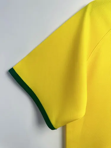 2014 Retro Brazil Home Soccer Jersey AAA fan-grade — view 7