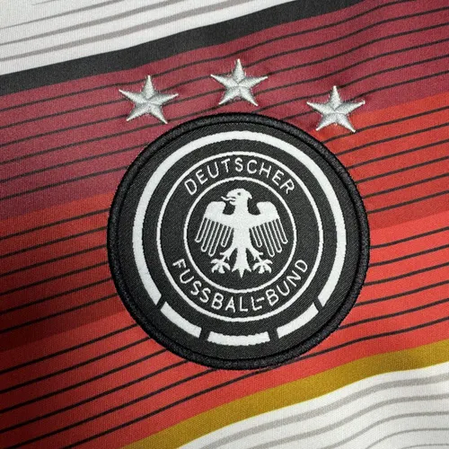 2014 Retro Soccer Jersey Germany Home — view 6