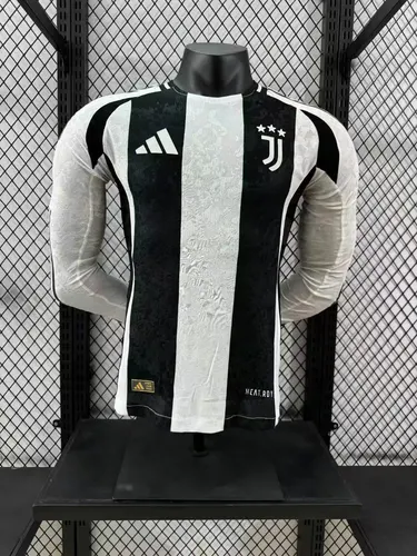 2024/2025 Player Version Juventus Home Long Sleeve Football Shirt AAA fan-grade