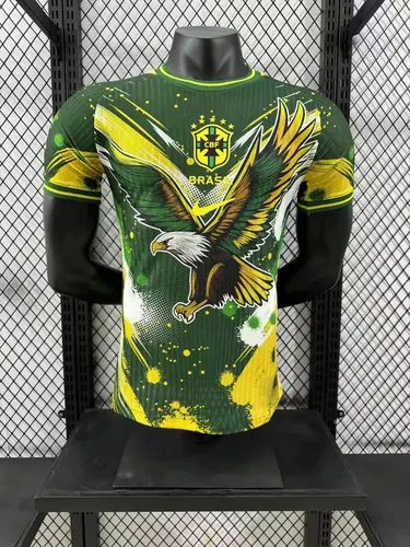2024/2025 Spielerversion Brasilien Sonderedition Trikot AAA fan-gradät