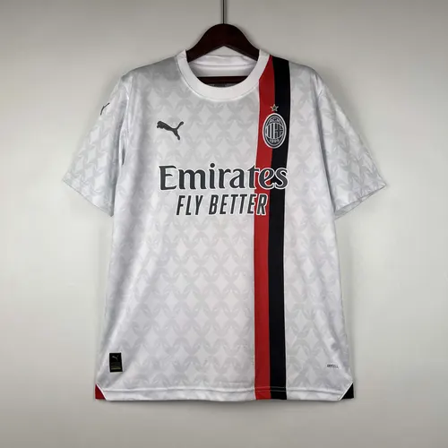 قميص كرة قدم AC Milan خارج الأرض 2023/2024 جودة تايلاندية