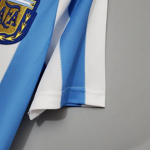 1986 Retro Argentina National Team Home Jersey — view 8