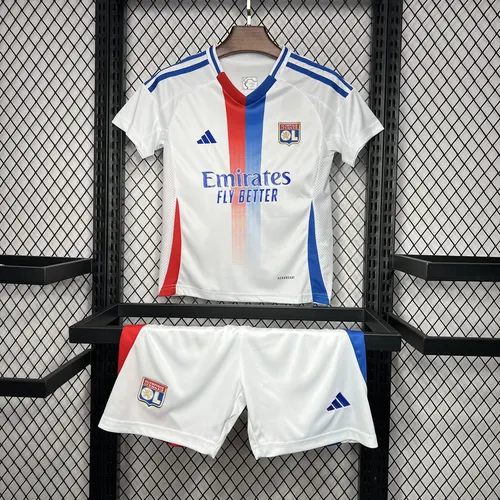 2024/2025 Lyonnais Home Football Shirt AAA fan-grade Kids Size